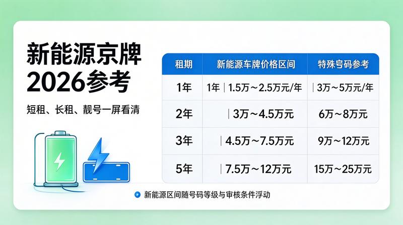 京牌租赁咨询服务